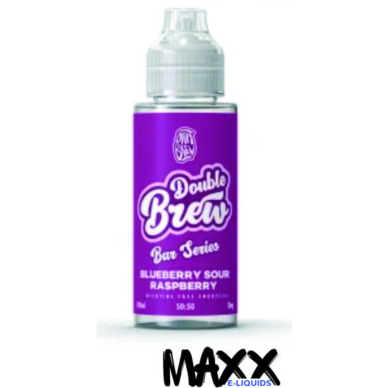OHM BREW DOUBLE BREW Blue Sour Raspberry 100ml